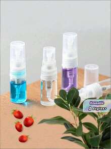 1-Pack Refillable Perfume Spray Bottles, 2ml Travel Portable Spray Bottles - Leak-Proof, Mini Perfume Bottles, Suitable For Wallets, Handbags, Travel Essentials - Clear - View 3
