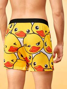Notgurli Boxer briefs pour hommes, coupe ample à la mode, paquet individuel - Multicolore - Voir 2