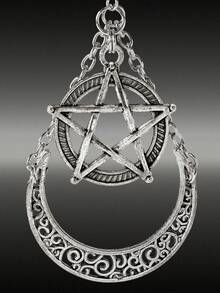 MortiRose A Star Gothic Style Hot-Selling Earrings - Substitute Platinum - View 2