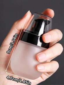 Zazumi 1pc Cosmetic Refillable Container, Glass Bottle With Lid For Lotion And Cream Travel Storage Container, Portable Skin Care Product Dispensing Bottle, Spray Bottle, Perfume Dispensing Container, Essential Travel And Bathroom Accessories Home Bathroom Decor Fall Decor Back To School - multicolor - View 16