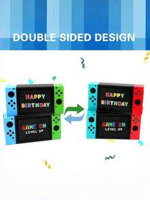 Video Game Themed Party Gift Boxes Empty Kraft Paper Box Set For Gamer Birthday Candy Snack Holders DIY Fillable Favor Containers For Gaming Party Decorations Christmas Easter Halloween Supply - multicolor - View 6