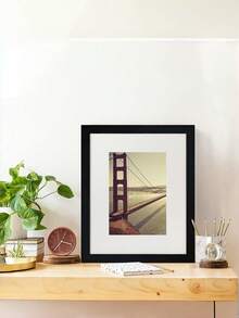 1Pc Black Photo Frame Versatile Design For Wall Or Tabletop Display Multiple Photo Sizes Hanging Or Standing Minimalist Modern Style For Living Room Bedroom Office Home Decor Gift - multicolor - View 6
