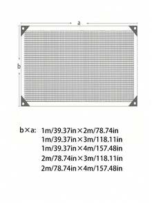 1pc Balcony Privacy Screen Sunshade Plant Shade Net For Gardening And Courtyard Decoration - one size fits all - View 2