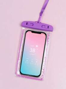 1 buah Casing Ponsel Portabel Universal Bercahaya dan Tahan Air dengan Tali Bahu - Kompatibel dengan Layar Sentuh untuk Semua Smartphone, Cocok untuk Berenang dan Menyelam, Olahraga Air dan Perjalanan - Hadiah Sempurna untuk Petualang, Perlengkapan Pantai, Aksesori Pantai, Pelampung Kolam Renang - MultiWarna - View 16
