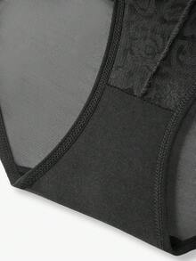 Bisouelle 3pack Floral Lace Panty Set - Black - View 8