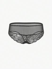 Bisouelle 3pack Floral Lace Panty Set - Black - View 17
