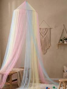 Princess-Style Mosquito Net, Canopy Tent, Elegant Dome-Shaped Mosquito Net For Girls, Suitable For Double, Queen And King-Size Beds, Decorative Curtain To Enhance Your Room's Decor, Suitable For Both Cots And Adult Beds, Easy To Hang From The Ceiling - A - View 3