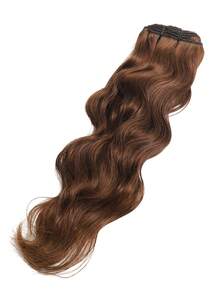 Ekstensi Rambut Manusia Jepit Gelombang Alami Cokelat Cokelat Muda Gelombang Longgar Lentur Jepit Ekstensi Rambut Manusia Remy Brasil 10 Pcs 160g/Set - S4 - View 4