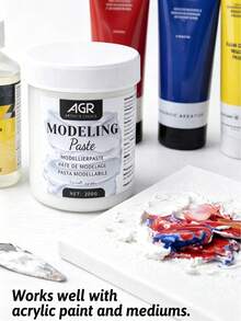 200g 3D Texture & DIY Art Modeling Paste - Single Piece - View 3