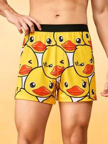 Notgurli Boxer briefs pour hommes, coupe ample à la mode, paquet individuel - Multicolore - Voir 1
