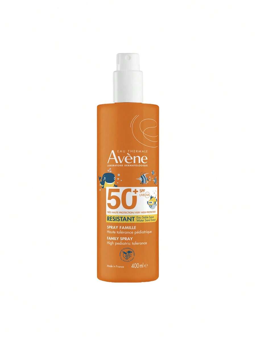 Avene بخاخ عائلي مقاوم للشمس SPF50+ 400 مل - شفاف - مشاهدة 1