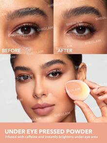 SHEGLAM Insta-Ready 臉部和眼部定妝粉 Duo-Bisque 二合一亮白蜜粉霧面無孔防水粉餅臉部彩妝粉餅 品牌 美容 化妝 化妝品 適合女性與女孩 完美搭配夏季春季 Y2K 時尚 流行 生日 母親節禮物 假期 派對準備就緒 最佳顏色 - Bisque - 查看 6