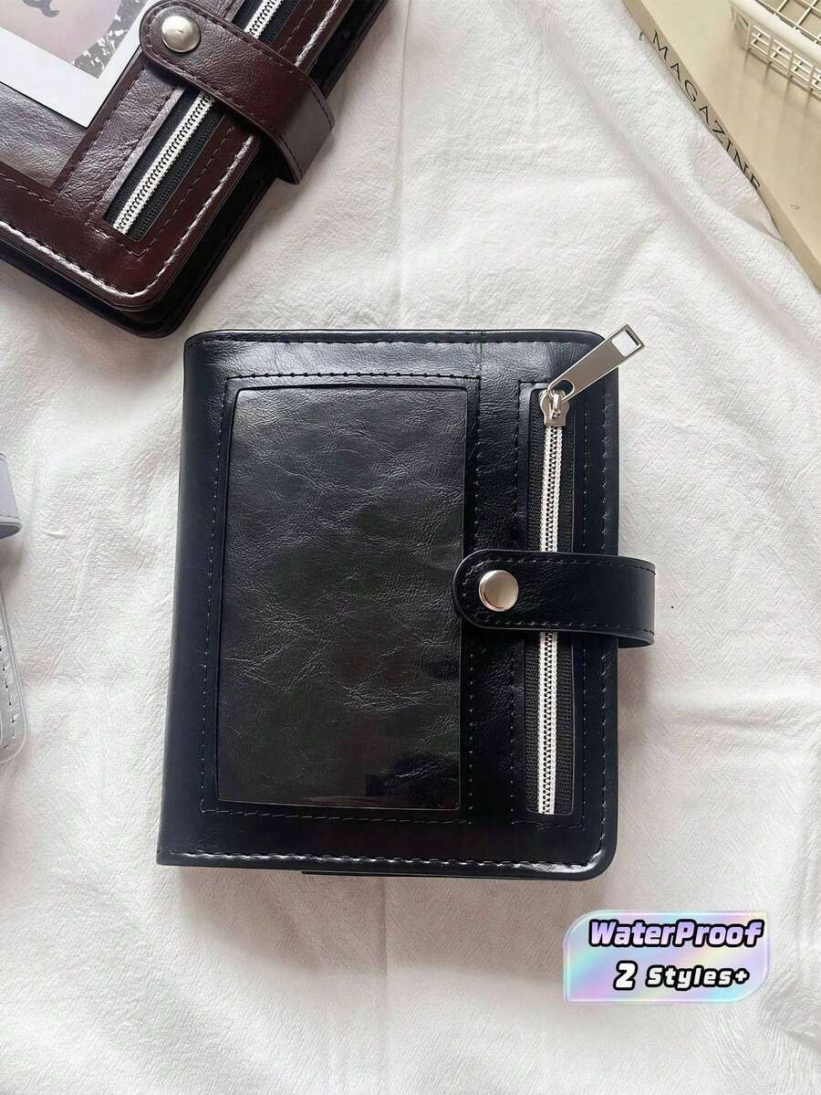 Vintage Faux Leather Notebook, Pocket Book, Refillable Insert, Binder Personal Diary & Planner, Book ,Travel Journal, DIY Disc-Bound Planner, Mini Binder Notebook - A - View 1