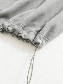 Airaco American Retro Half-Zip Niche Sweatshirt - Grey - View 7