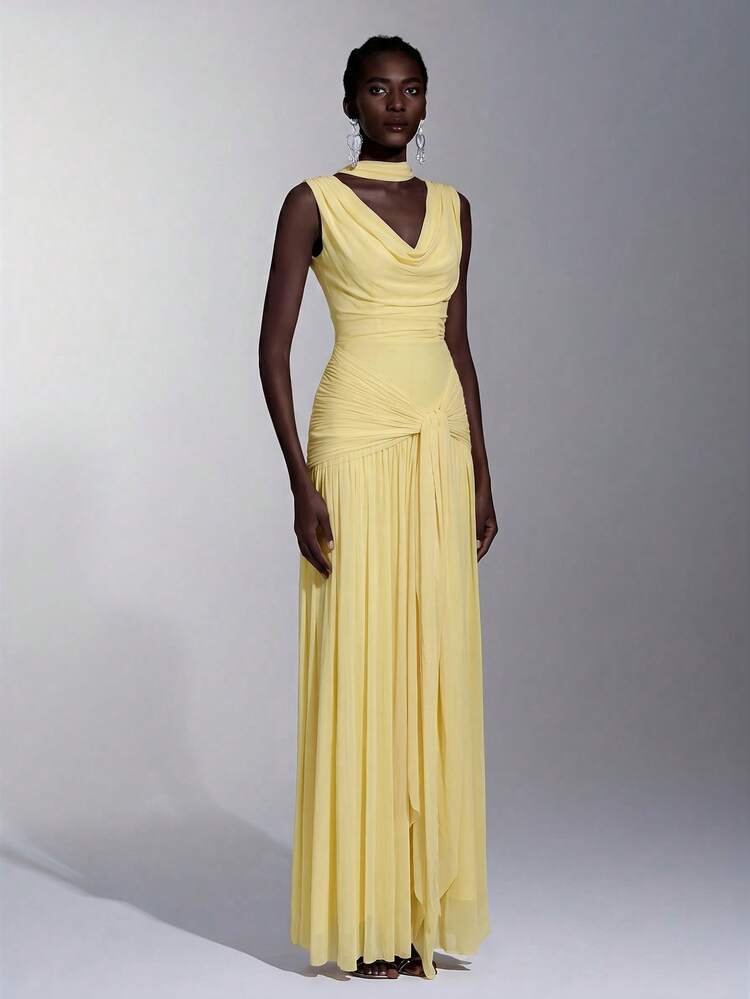 cute blue bridesmaid dresses BABARONI Chiffon White Sweetheart Floor-length Spaghetti Straps with Slit Pleated A-line, White / US0 Size:US2/AU6 Bridesmaids Or Any Other magentoId:3953 Armani Collezioni Dress -