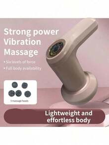 Fat Pusher, Cellulite Massage Shaper, Handheld Massager For Abdomen, Waist, Legs, Arms, Buttocks Multi-Functional Vibrating Massager For The Whole Body, The Best Choice For Home And Gifting - multicolor - View 5