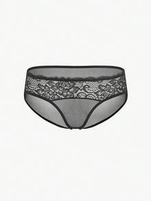 Bisouelle 3pack Floral Lace Panty Set - Black - View 15