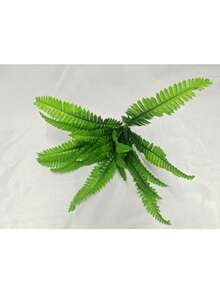 45cm 18 Leaves Artificial Palm Tree, Faux Monstera Plant, Tropical Leaves Plastic Cycas Tree For Home Garden Indoor Outdoor Decor - Green - View 3