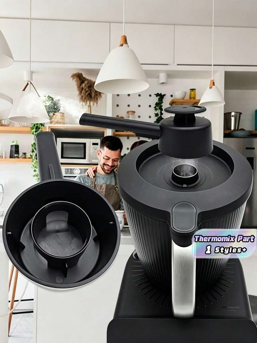 Thermomix TM7 Steam Separator Is A 360 ° Rotatable, Washable, And Reusable Blender Accessory Suitable For Steam Resistant Kitchen Appliances. - Multicolor - View 1