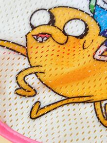 ADVENTURE TIME X SHEIN 1件 Finn & Jake 可愛卡通寵物背心，運動網眼透氣無袖狗貓背心，運動球衣風格小狗上衣，雙面印花多尺寸 XXS-XXXXXL 適用於小型中型大型犬貓，寵物主人與粉絲的完美禮物 - 彩色 - 查看 5