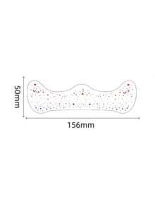 4pcs Independence Day Freckle Face Temporary Tattoos, American Red White Blue Star Glitter Freckle Waterproof Makeup Stickers For Women, Suitable For Carnival, Independence Day, Travel, Music Festival, Party, Summer, Easter - Multicolor - View 5