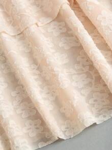 Sweetra French Lace Hot Girl Style Cake Skirt A-Line Mini Skirt Summer Women's Skirt - Apricot - View 5