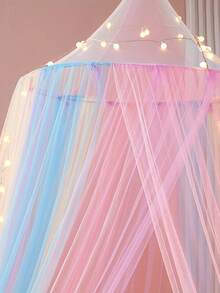 Princess-Style Mosquito Net, Canopy Tent, Elegant Dome-Shaped Mosquito Net For Girls, Suitable For Double, Queen And King-Size Beds, Decorative Curtain To Enhance Your Room's Decor, Suitable For Both Cots And Adult Beds, Easy To Hang From The Ceiling - A - View 6