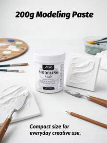 200g 3D Texture & DIY Art Modeling Paste - Single Piece - View 8
