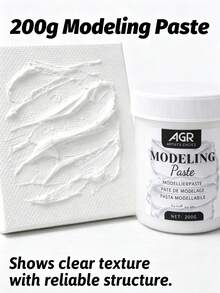 200g 3D Texture & DIY Art Modeling Paste - Single Piece - View 2