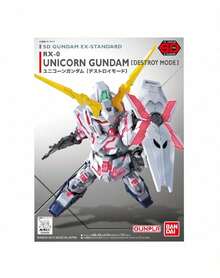 bandai 机甲机器人可动人偶，独角兽高达风格收藏模型套件，动漫战斗机甲桌面摆件，房间装饰，书架装饰，机器人粉丝礼物 - 彩色 - 查看 11