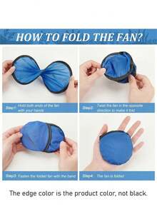 1/10 PCS Random Color Foldable Flying Disc Fan Collapsible Pocket Set Summer Outdoor Beach Party Birthday Easter Festival Party Favors Hot Search - Multicolor - View 10