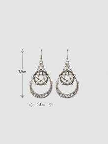 MortiRose A Star Gothic Style Hot-Selling Earrings - Substitute Platinum - View 7