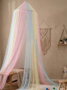 Princess-Style Mosquito Net, Canopy Tent, Elegant Dome-Shaped Mosquito Net For Girls, Suitable For Double, Queen And King-Size Beds, Decorative Curtain To Enhance Your Room's Decor, Suitable For Both Cots And Adult Beds, Easy To Hang From The Ceiling - A - View 9