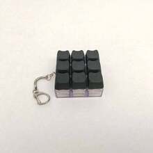 POKOJA LAND Cat-Shaped Keychain Fidget Toy, Mechanical Keyboard Switch Tester, Key Ring, Desktop Decoration, Mobile Phone Pendant, Creative Novelty Anti-Anxiety Popular Fidget Toy. - Multicolor - View 10