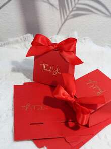 10 PCS Small Premium Paper Elegant Design Assorted Colors Mini Gift Boxes For Weddings Parties Events Special Occasions High Quality Party Favors Gift Wrapping - thank-you box - View 12
