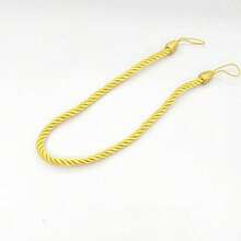 1/2pcs Polyester Woven Rope Window Curtain Tie Backs, Multi-Color & Size Options, Suitable For Curtain Fixing And Decoration Gifts Birthday Graduation - Multicolor - View 19