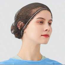 10 Buah Topi Mandi Lembut Sekali Pakai, Cocok untuk Penggunaan Sehari-hari - Putih - View 4