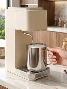 Teko Pembuih Susu Stainless Steel untuk Seni Kopi, Perlengkapan Sekolah, Kembali ke Sekolah - Perak - View 7