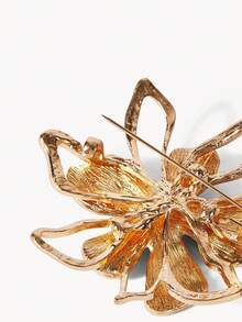 Opalesca 1pc Colorful High-End Bowknot Brooch Pin, Women Accessory For Dating Outfit - Multicolor - View 6