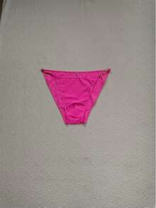 Surfspeed Men's Metal Connector Triangle Brief Swimwear Bottoms, Suitable For Summer Vacation And Beach - Pink - View 2