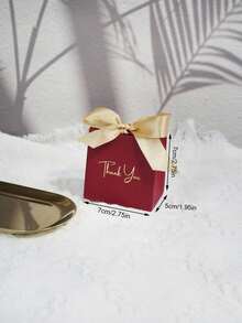 10 PCS Small Premium Paper Elegant Design Assorted Colors Mini Gift Boxes For Weddings Parties Events Special Occasions High Quality Party Favors Gift Wrapping - thank-you box - View 6
