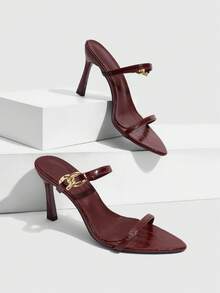 Bamboo leaf green burgundy