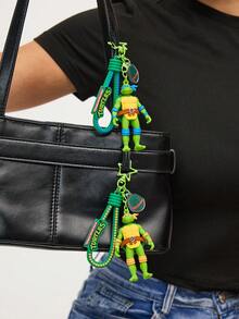 TEENAGE MUTANT NINJA TURTLES | SHEIN 立体创意包包挂件、钥匙扣、礼品 - 綠色 - 查看 10