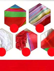 500 Pieces Felt Rainbow Triangle Flag Garland Multicolor Fabric Bunting Banner For Birthday Wedding Graduation Celebration Party Holiday Decoration Event Supplies - multicolor - View 9