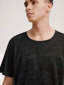 Driftmere Camiseta Esportiva Casual Masculina, Design de Gola Redonda, Adequada para Uso Casual Diário de Verão, Esportes ao Ar Livre, Exercícios de Fitness - Cinza - Visão 5