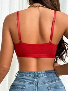 SHEIN 女款無鋼圈內衣 3 件組 - 彩色 - 查看 4
