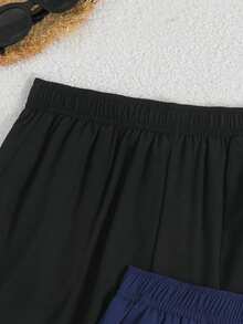 Swim SPRTY 2026SS 熱銷多色拼接折扣促銷度假海灘休閒海濱女款沙灘褲 - 彩色 - 查看 5