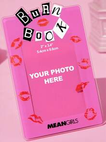 Mean Girls | SHEIN Bingkai Foto Magnet Kulkas Pink Buku Burn Book Mea N Girls - 1PC - View 2