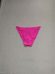 Surfspeed Men's Metal Connector Triangle Brief Swimwear Bottoms, Suitable For Summer Vacation And Beach - Pink - View 3