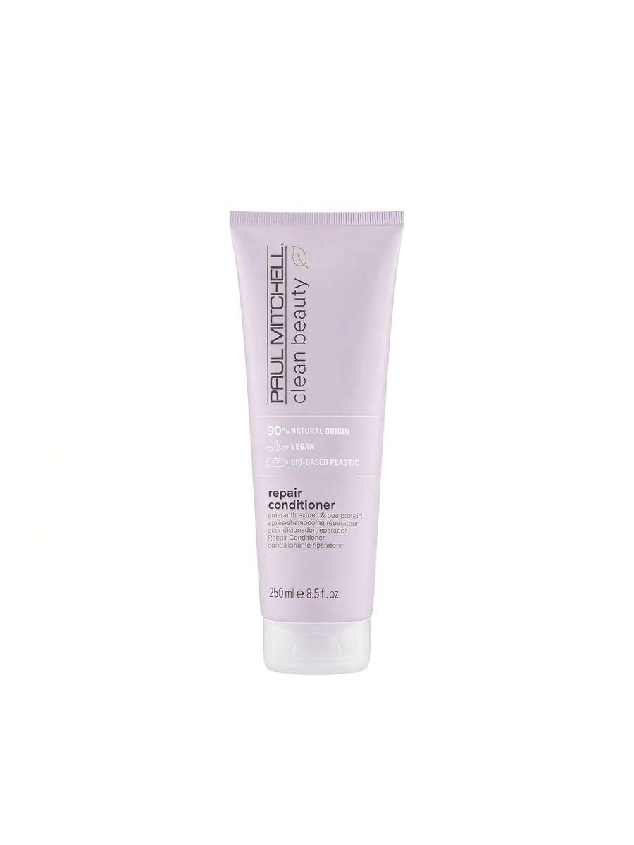 Paul Mitchell Clean Beauty Repair Conditioner 250 Ml – Hair Conditioner, Strengthening, For Damaged Hair, Amaranth Extract, Suitable For Daily Hair Care Routine - Clear - View 1